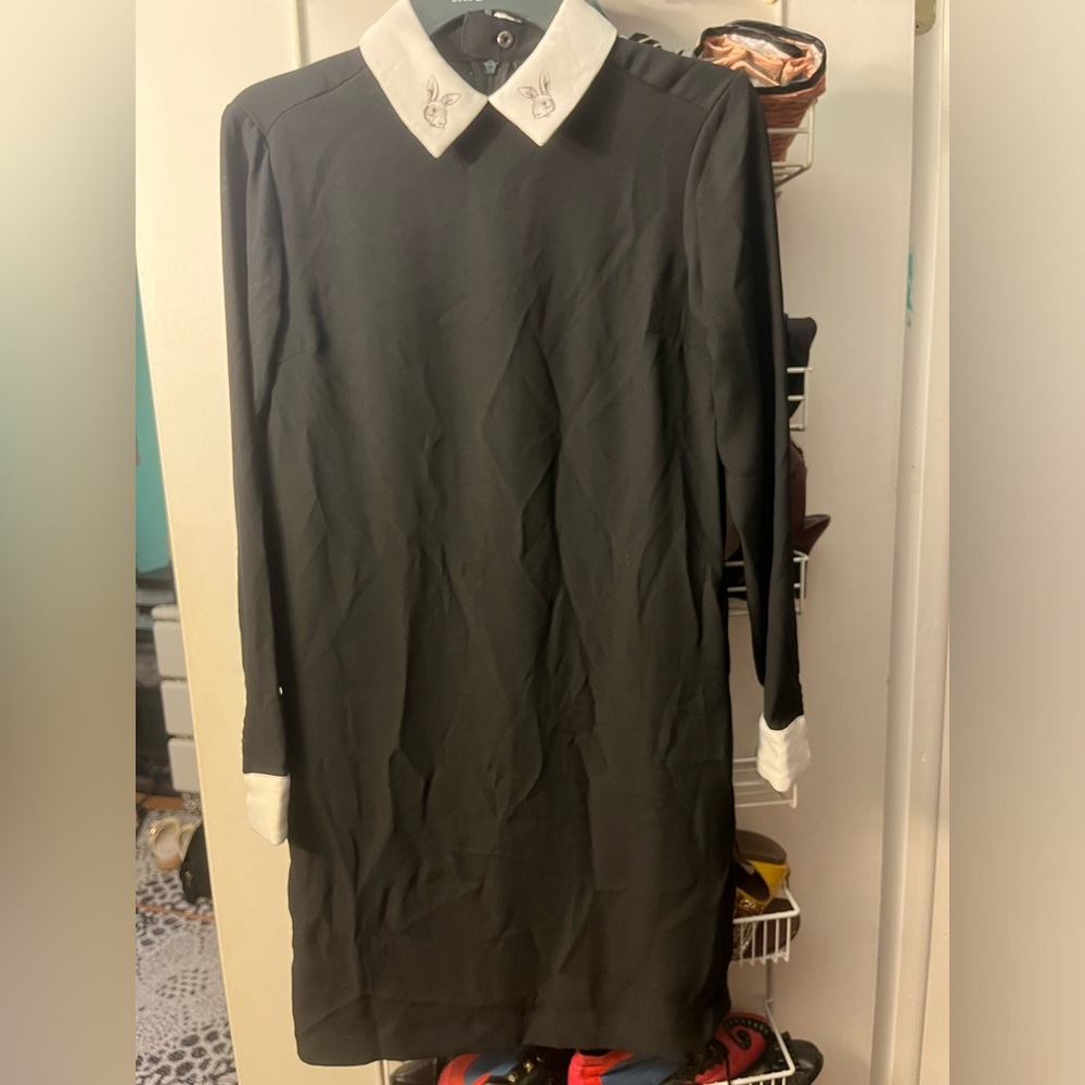 Victoria Beckham for Target Black Dress with White Collar